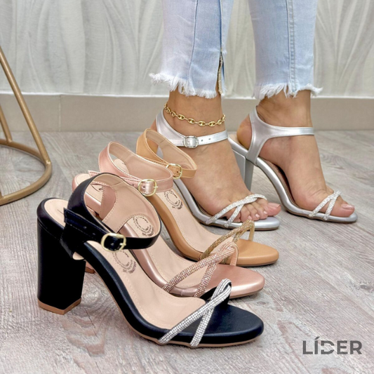 Sandalia de Tacón Alba