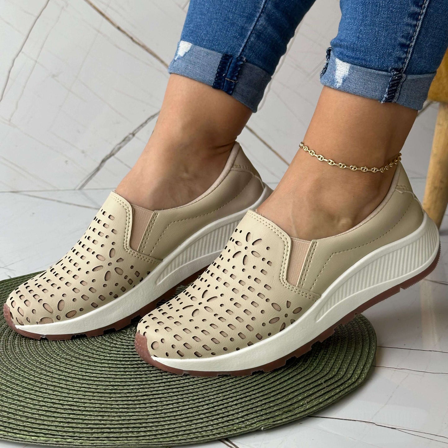 Mocasin Ortopédico Cuero Julieta