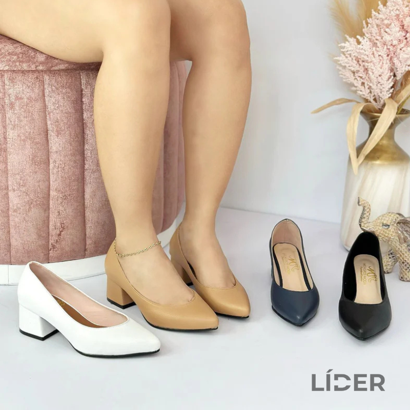 Zapatilla Tacon de Dama Bajo Juliana