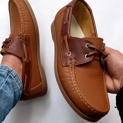 Mocasin Caballero Cuero Apache