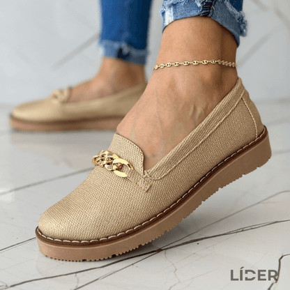 Mocasin Ortopédico Casual Cadena