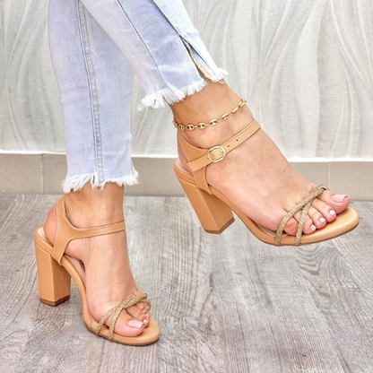 Sandalia de Tacón Alba