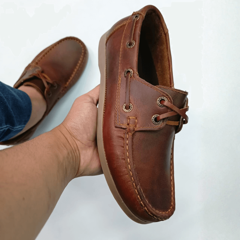 Mocasin Caballero Cuero Apache