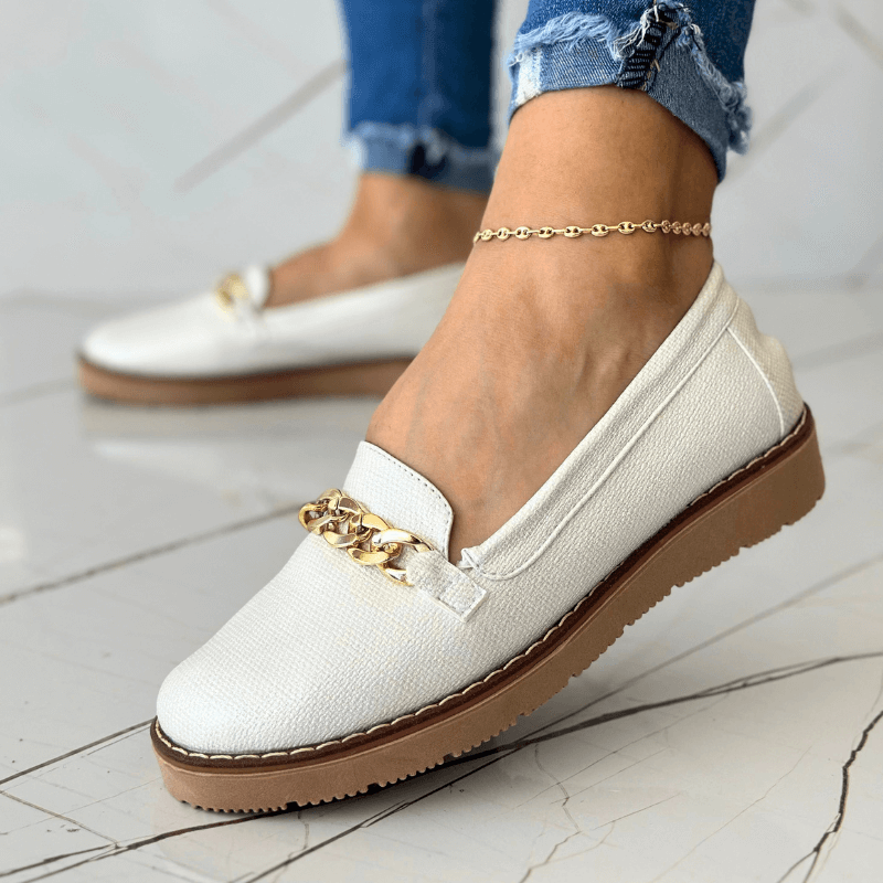 Mocasin Ortopédico Casual Cadena