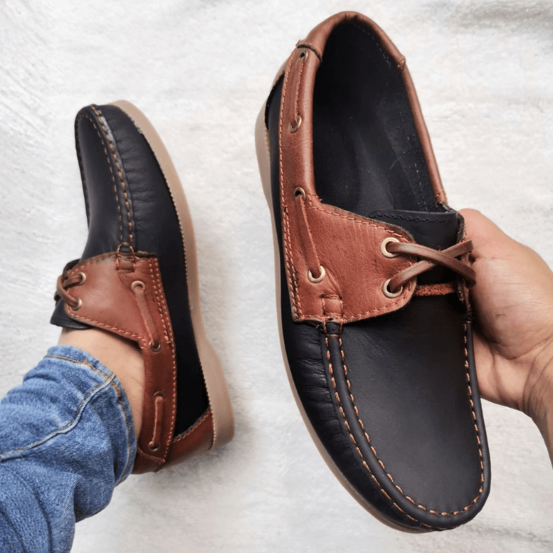 Mocasin Caballero Cuero Apache