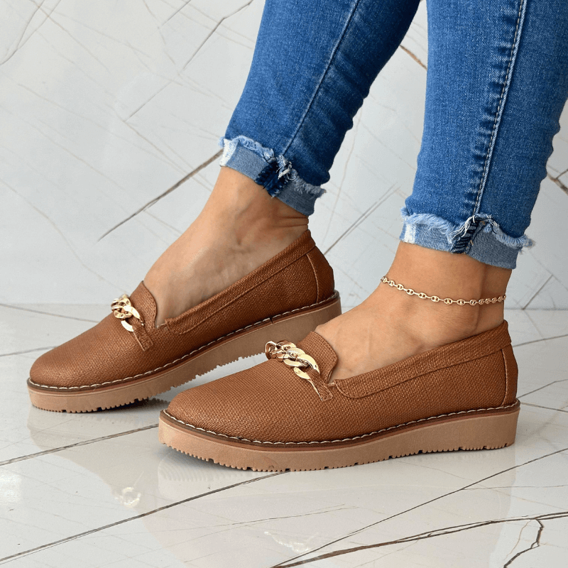 Mocasin Ortopédico Casual Cadena