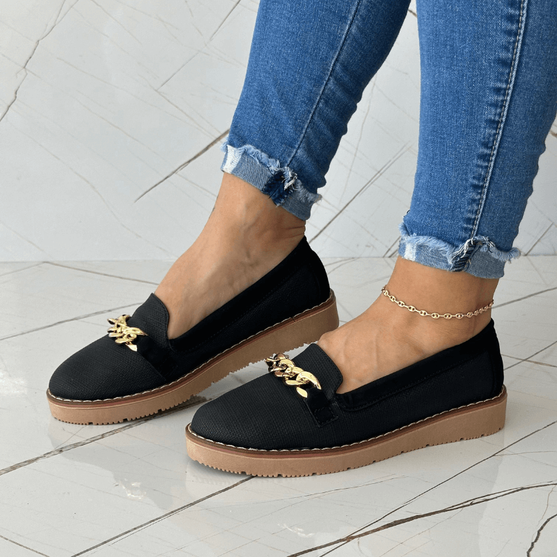 Mocasin Ortopédico Casual Cadena